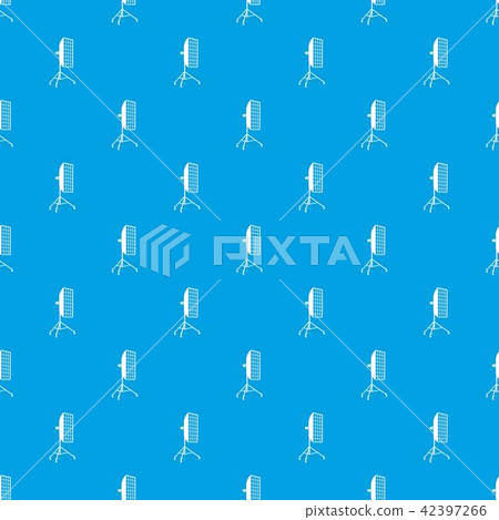 Photographic studio equipment pattern vector seamless blue Photographic studio equipment pattern vector seamless blue 42397266