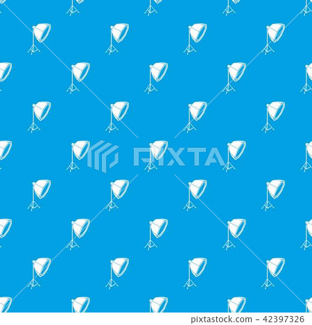 Studio light pattern vector seamless blue Studio light pattern vector seamless blue 42397326