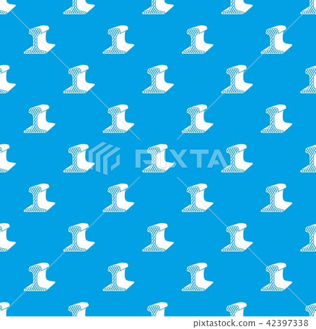 Section of rail pattern vector seamless blue - Stock Illustration ...