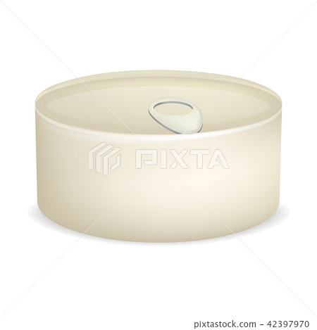 Tuna tin can mockup, realistic style Tuna tin can mockup, realistic style 42397970