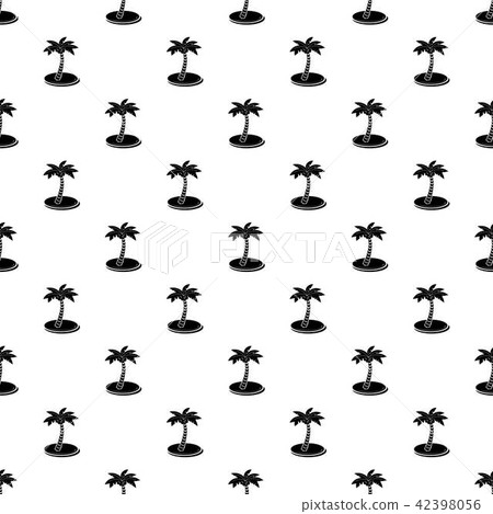 Palm tree with coconuts icon, simple style Palm tree with coconuts icon, simple style 42398056