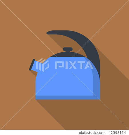 Kettle icon, flat style Kettle icon, flat style 42398154