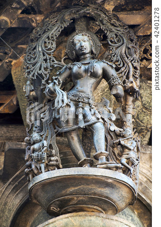 Shilabalika, celestial maiden in beauty dance pose 42401278