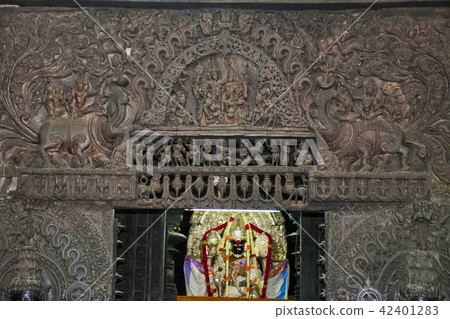 Main shrine of god Vishnu, Chennakeshava temple 42401283