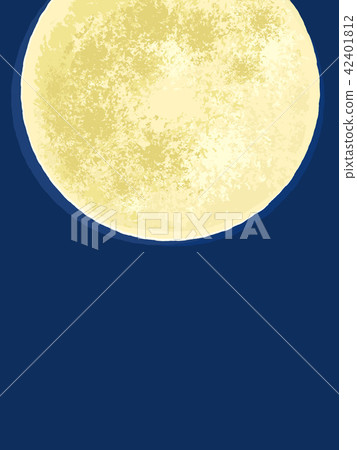 夜空月亮例證 42401812