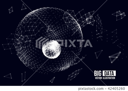 Visual Analytics for Big Data. Vector illustration. 42405260