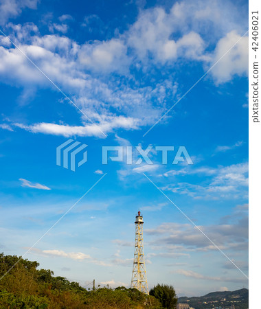 lighthouse in sunset lighthouse in sunset 42406021
