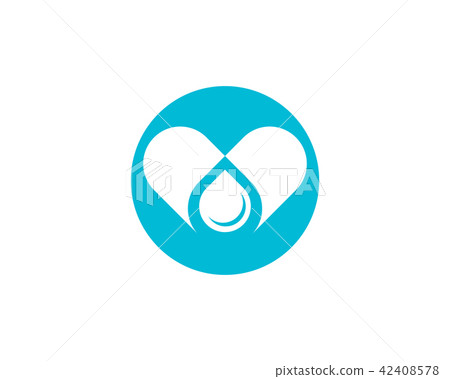 Water drop Logo Template vector Water drop Logo Template vector 42408578