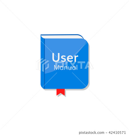 user manual tutorial vector icon - Stock Illustration [42410571] - PIXTA