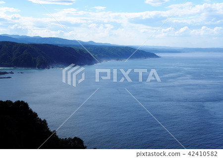 Tanohata village in the early summer Dusky approaching Kurosaki Observatory 42410582