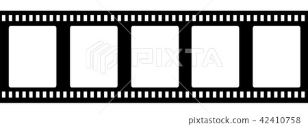 Old fashioned 35mm filmstrip isolated Old fashioned 35mm filmstrip isolated 42410758