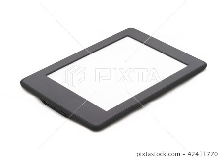 E-Book Reader Isolated on White Background E-Book Reader Isolated on White Background 42411770