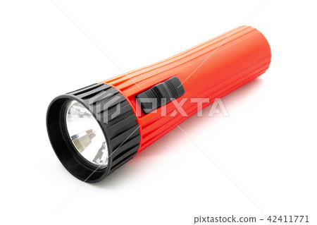 Flashlight Isolated on White Background Flashlight Isolated on White Background 42411771
