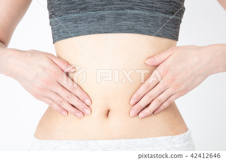 Woman stomach Woman stomach 42412646