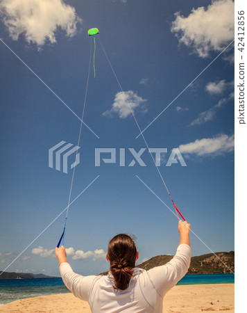 Flying a kite Flying a kite 42412856