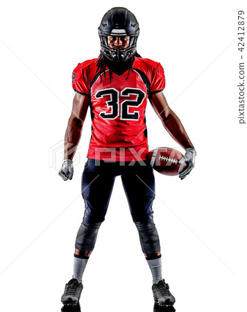 american football player man isolated 42412879