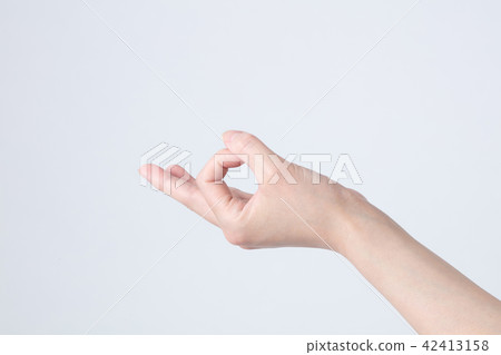 Hand gesture Hand gesture 42413158