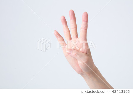 手勢 手勢 42413165