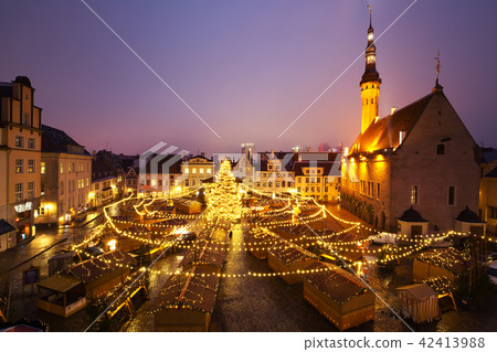 Christmas Market in Tallinn, Estonia Christmas Market in Tallinn, Estonia 42413988