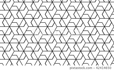 The geometric pattern with lines. Seamless vector 42414650