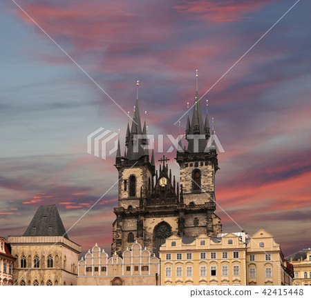 Church of Mother of God in front of Tyn in Prague Church of Mother of God in front of Tyn in Prague 42415448