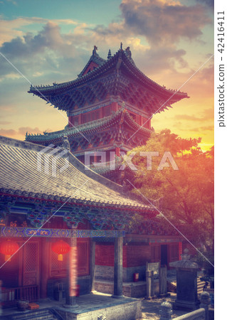 Shaolin is a Buddhist monastery in central China. 42416411