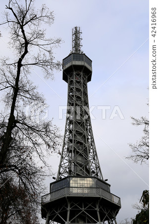 Prague Lookout Tower on Petrin hill,Czech Republic Prague Lookout Tower on Petrin hill,Czech Republic 42416968