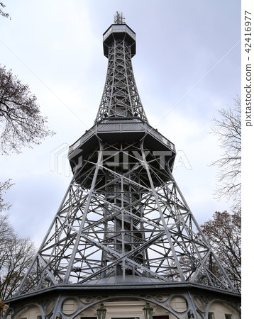 Prague Lookout Tower on Petrin hill,Czech Republic 42416977
