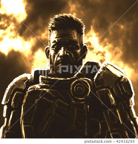 Spaceman science fiction cover. 42418293