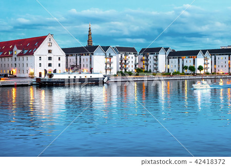 Christianshavn churh and residential buildings 42418372