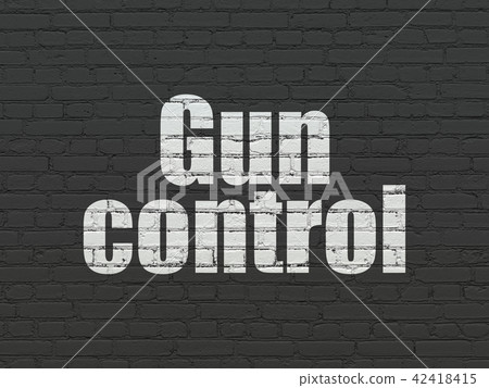 Gun Control Backgrounds Safety concept: Gun Control on wall background - Stock Illustration ...