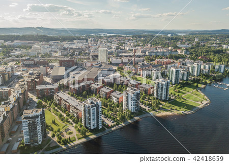 Aerial view of Jyvaskyla 42418659