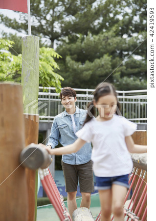 Family, park, play, playground, kids, children, summer, vacation, excursion Family, park, play, playground, kids, children, summer, vacation, excursion 42419593