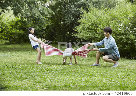 Family, park, nature, forest, kids, children, summer, vacation, picnic, vacation Family, park, nature, forest, kids, children, summer, vacation, picnic, vacation 42419603