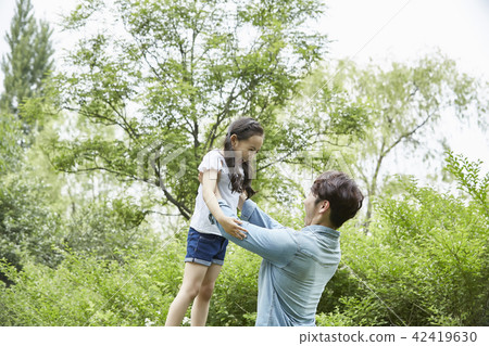 家庭,公園,自然,森林,孩子,孩子,夏天,假期,野餐,度假 家庭,公園,自然,森林,孩子,孩子,夏天,假期,野餐,度假 42419630