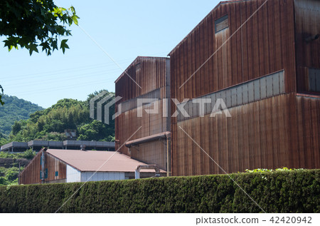 Buildings and facilities of steelworks in Kure City Buildings and facilities of steelworks in Kure City 42420942