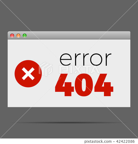 404 error window alert warning 404 error window alert warning 42422086