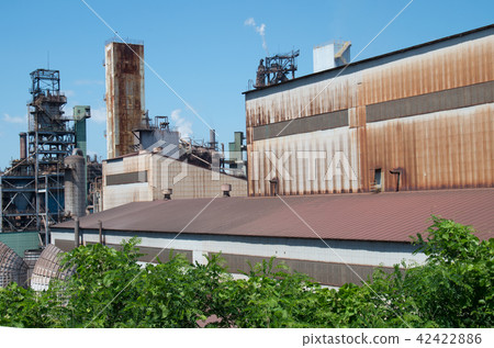 Buildings and facilities of steelworks in Kure City Buildings and facilities of steelworks in Kure City 42422886