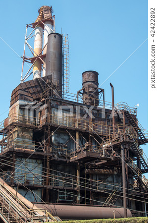 Facilities of Kure City's steelworks 42422892