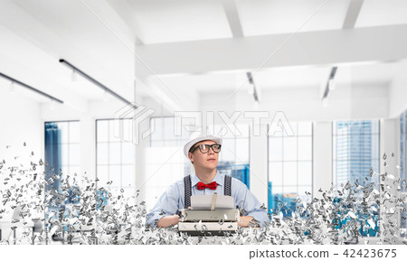 Creative inspiration of young writer. Creative inspiration of young writer. 42423675