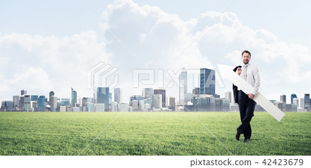 Successful businessman and development Successful businessman and development 42423679