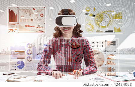 Virtual reality experience 42424098