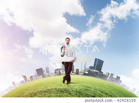 Successful businessman and development 42428150