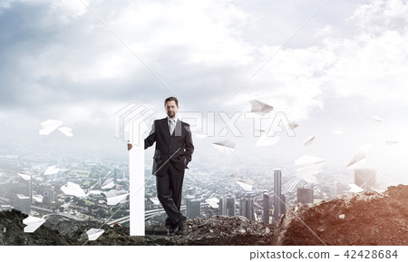 Successful businessman and development 42428684