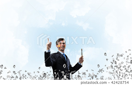Business inspiration of young man Business inspiration of young man 42428754