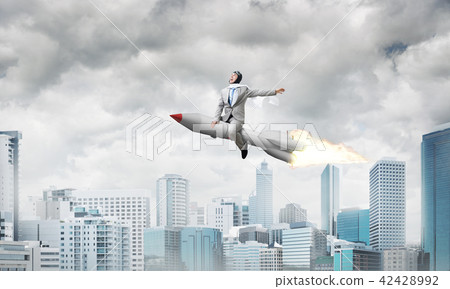 Business success and targets achievement concept. Business success and targets achievement concept. 42428992