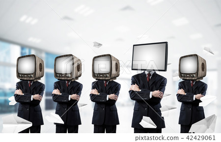 Modern technologies against old one. Modern technologies against old one. 42429061