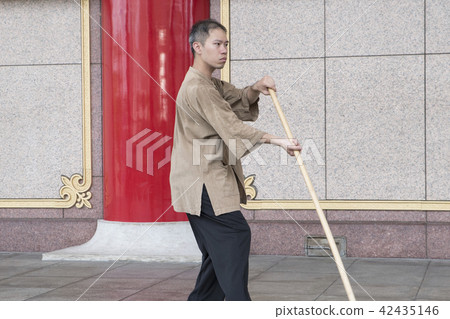 中國武術太極棍 42435146