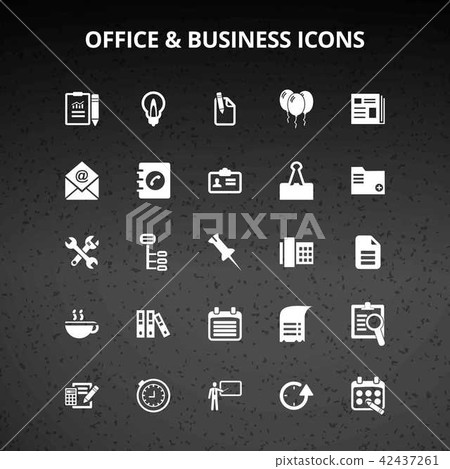 Office and Business Icons 42437261