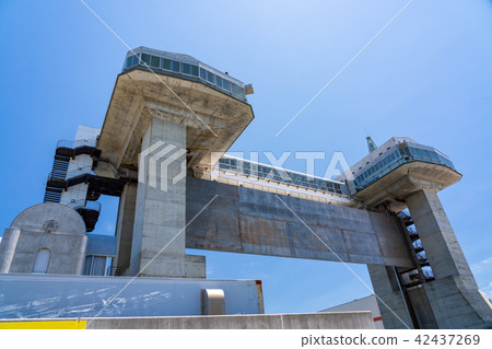 (Numazu city, Shizuoka prefecture) Large sized water gate "Gyuu" 42437269